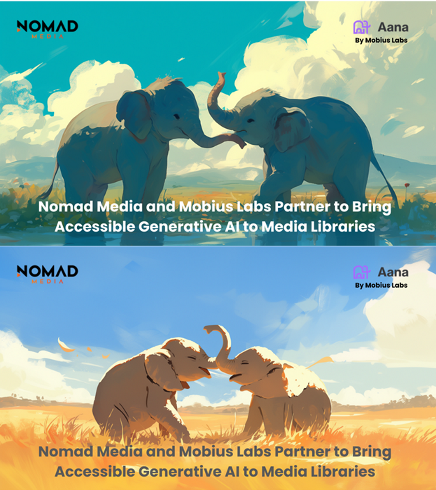 Groundbreaking Collaboration Between Nomad Media and Mobius Labs Makes Generative AI Accessible for Media Libraries